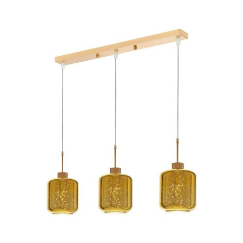 Светильник подвесной Lumina Deco LDP 6811-3 PR GD