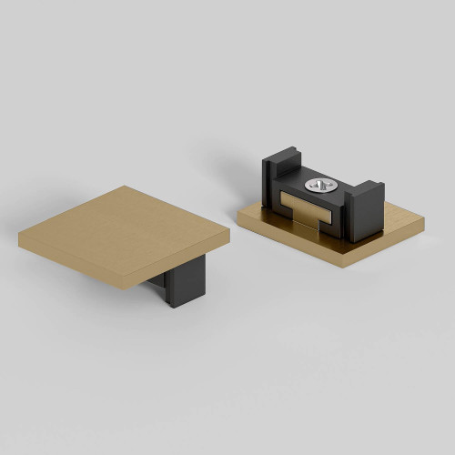 Заглушка Elektrostandard Line Magnetic Brass Line Заглушки для накладного шинопровода (латунь) (2шт) 85230/00