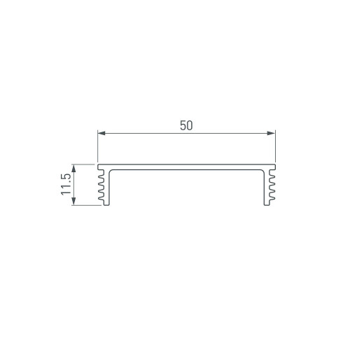 Экран для профиля Arlight Sl-Line 053901