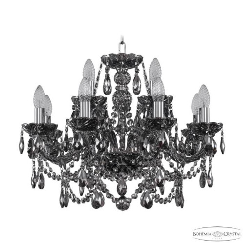 Подвесная хрустальная люстра 1411 Bohemia 1411/8+4/195 Ni M731