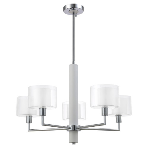 Люстра на штанге Crystal Lux Maestro MAESTRO SP-PL5 CHROME