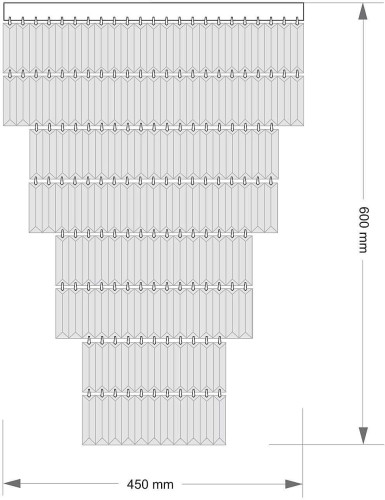 Потолочная люстра Kutek Ellini ELL-PLM-6(N)450/II