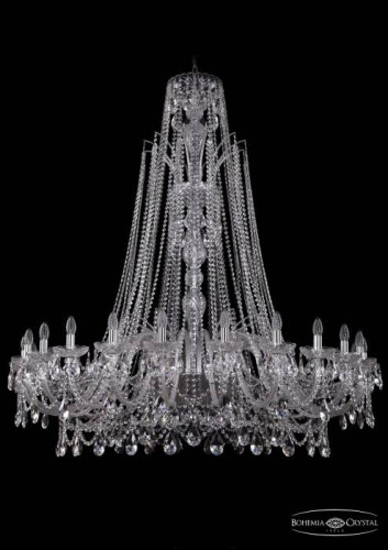 Подвесная хрустальная люстра 1411 Bohemia 1411/24/530/XL-163 Ni