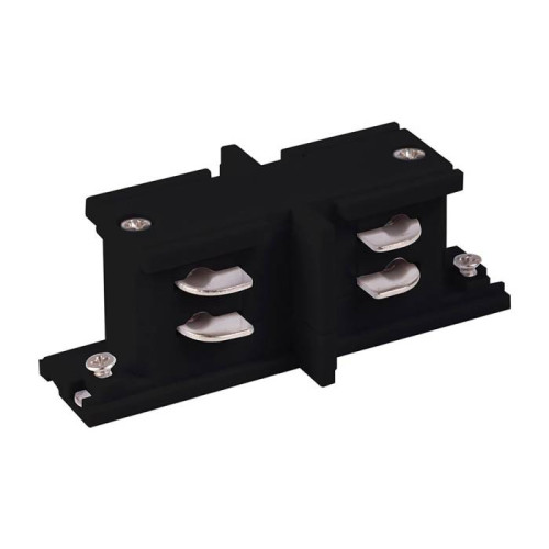 Комплектующие для трек-систем Elektrostandard TRC-1-3-II-BK / Коннектор прямой внутренний для трехфазного шинопровода (черный)