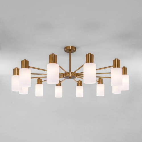Потолочная люстра Eurosvet Vegga 70160/12 латунь Smart-1