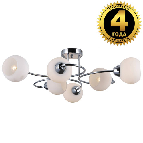 Потолочная люстра Natali Kovaltseva 81401 81401/6C CHROME