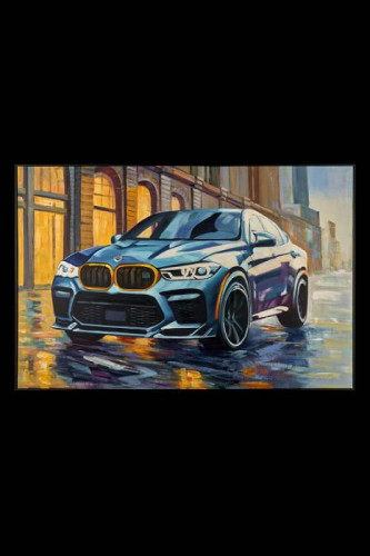 Картина настенная Teona Decor Bmw TD138