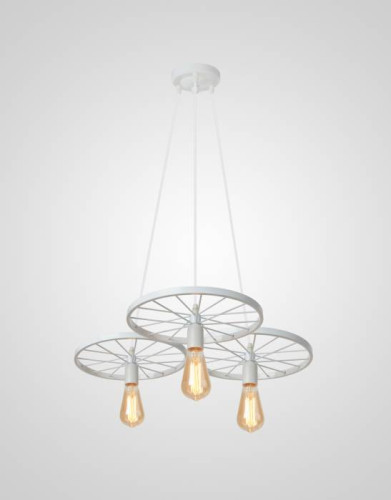 Светильник подвесной Мелодия Света Geometric 1811A-3P WT 000025125