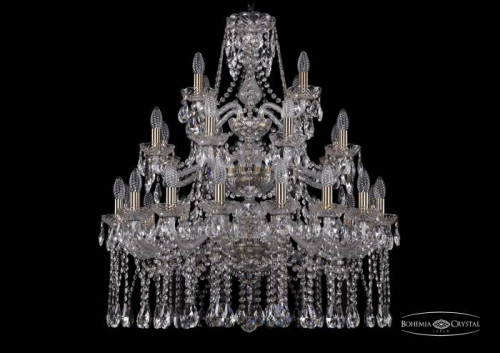 Подвесная хрустальная люстра 1413 Bohemia 1413/16+8+4/300/3d Pa