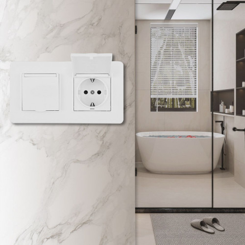 Розетка Arte Milano Set16-2 SET16-2-41-1x2 white