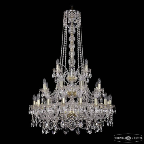 Подвесная люстра Bohemia 1411 1411/16+8+4/300/h-131/3d G