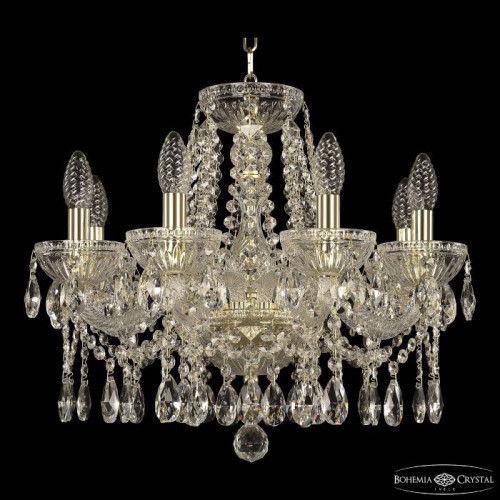 Подвесная люстра Bohemia 5413 5413/8/165 G Clear/M-1G