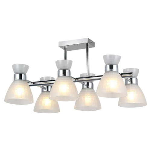 Люстра потолочная Е27 6*60Вт MD.19110-6-S-CH