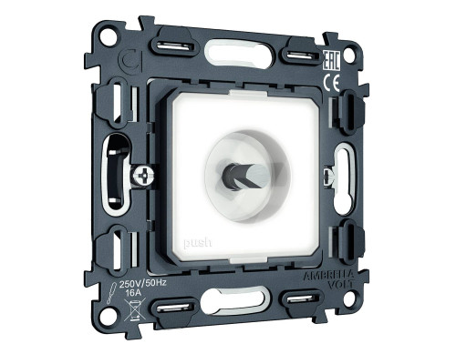 Механизм терморегулятора с датчиком для теплого пола с подсветкой Ambrella Volt QUANT VM1381