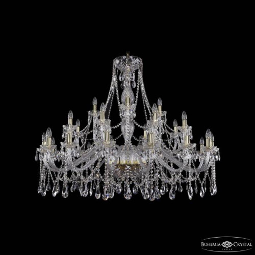 Подвесная хрустальная люстра 1413 Bohemia 1413/16+8+4/460 G