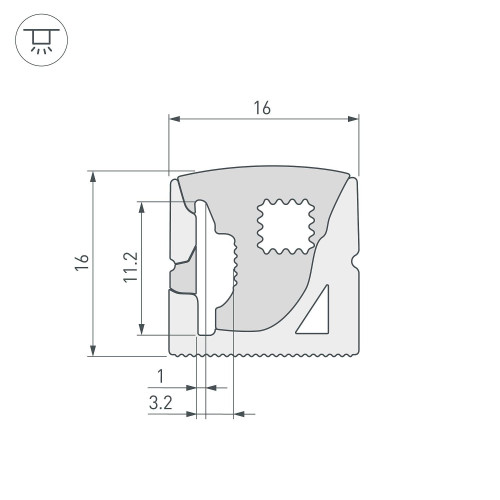 Профиль Arlight Wph 041093(1)