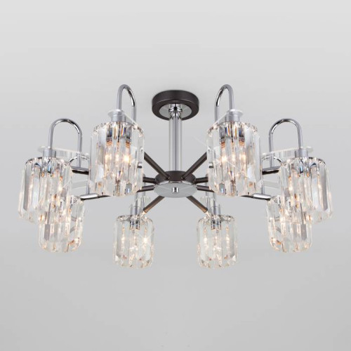 Потолочная люстра Eurosvet Tenia 70090/8 графит Smart