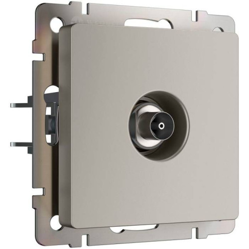 Розетка Werkel W1283004/ ТВ-розетка оконечная (дымчатый)