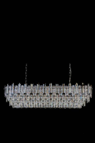 Подвесная люстра LEON Jacqueline LE7161/1200L CH/GR