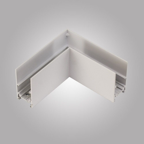 Коннектор для шинопровода AM Group MAGNET AM401 LL-20B 90° горизонтальный WH