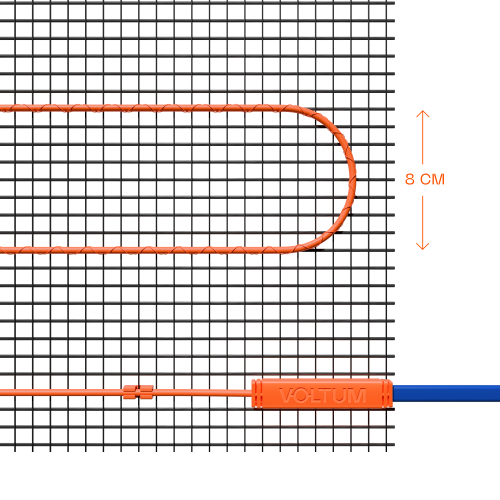 Теплый пол Voltum Т200 VLT01-200-6.0