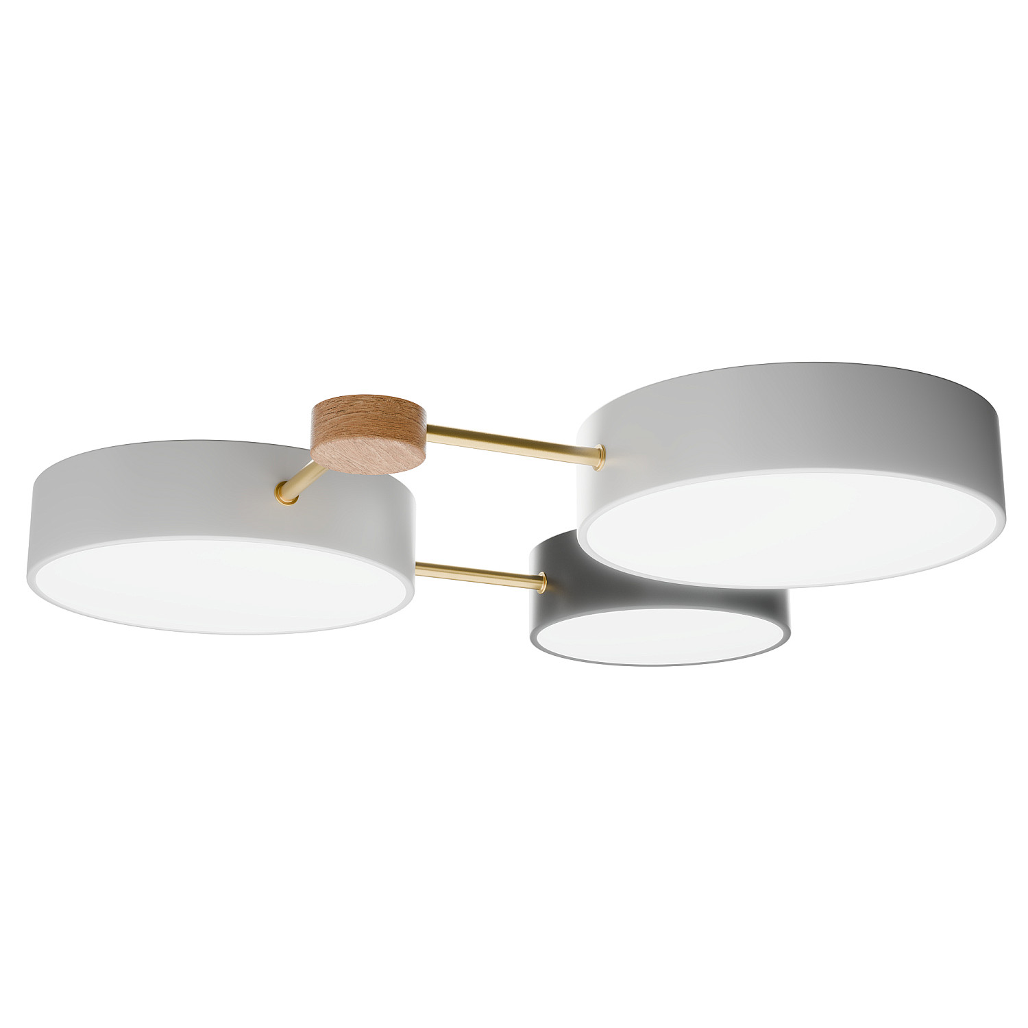 Потолочная люстра LIGHTERA Tizzo LE239PL-3WG