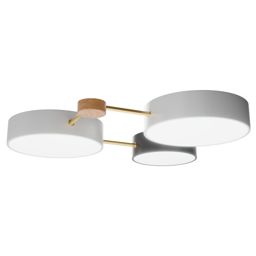 Потолочная люстра LIGHTERA Tizzo LE239PL-3WG