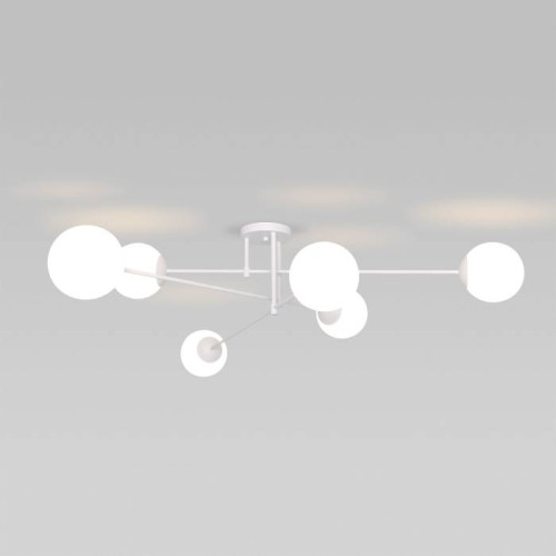 Потолочная люстра Eurosvet Netz 30181/6 белый Smart